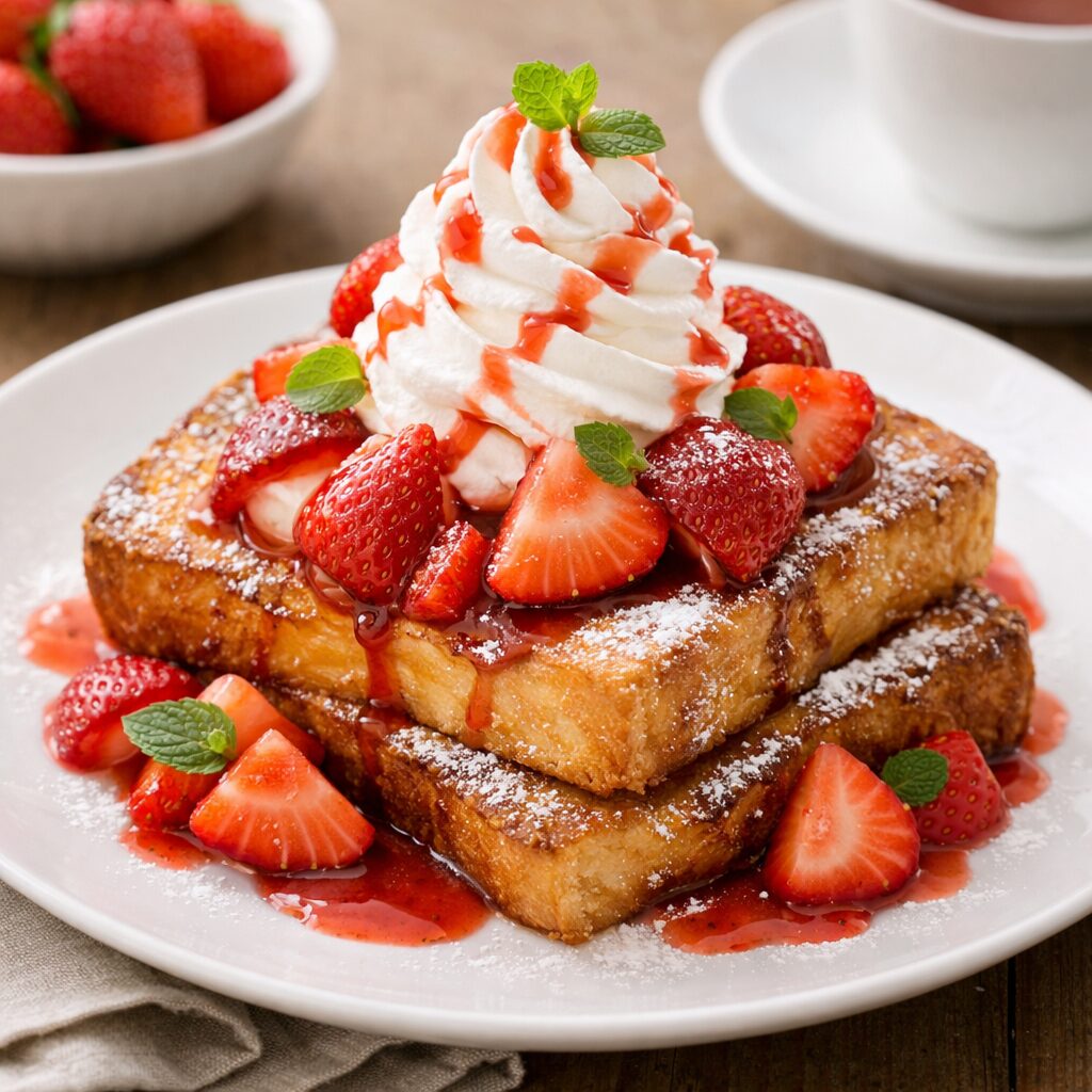 イチゴフレンチトースト